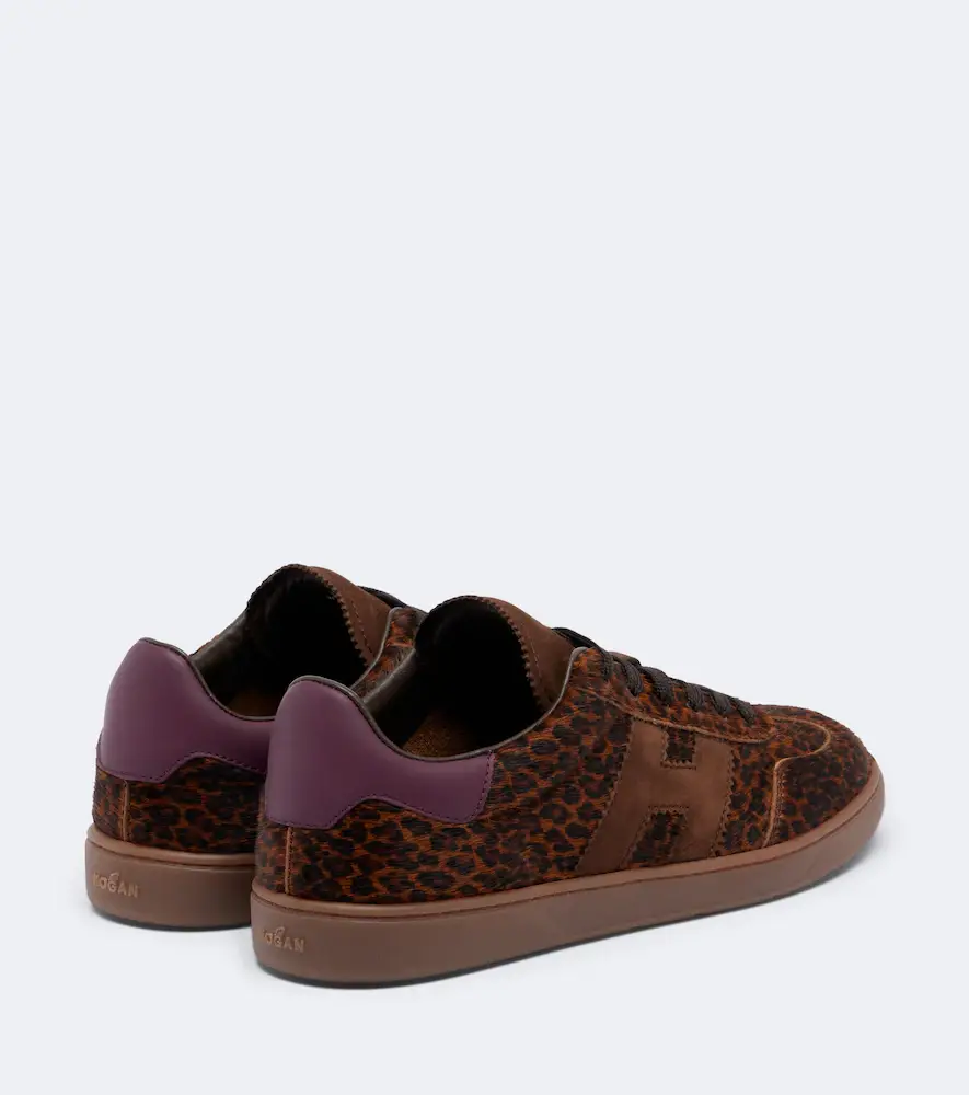 Hogan H647 leopard-print calf hair sneakers | Thumbnail 4 Hogan H647 leopard-print calf hair sneakers | Thumbnail 4