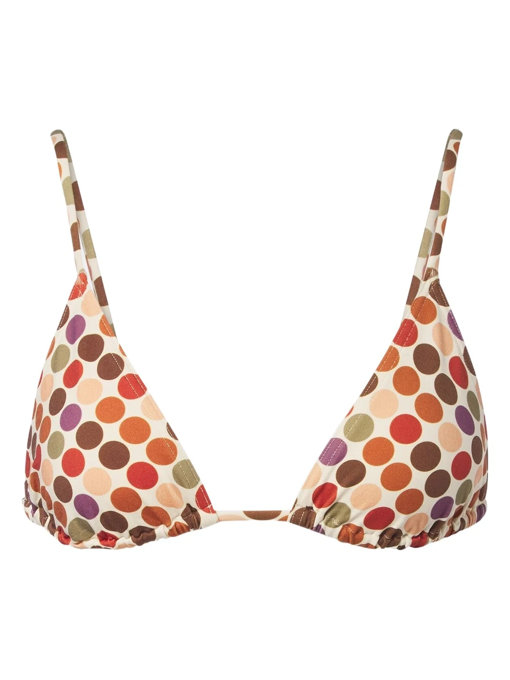 Colorful polka-dot bikini top Colorful polka-dot bikini top