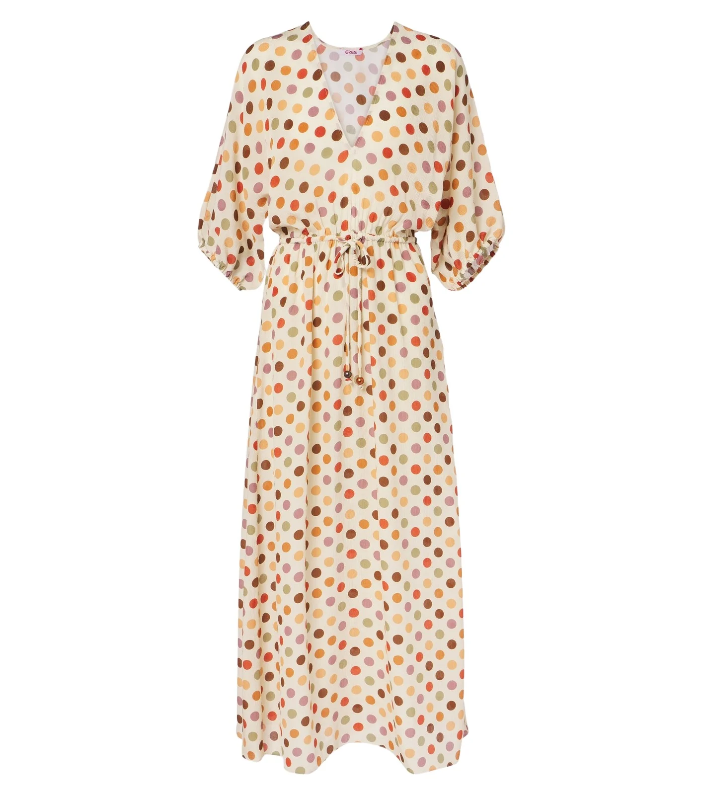 Unexpected polka-dot silk midi dress Unexpected polka-dot silk midi dress