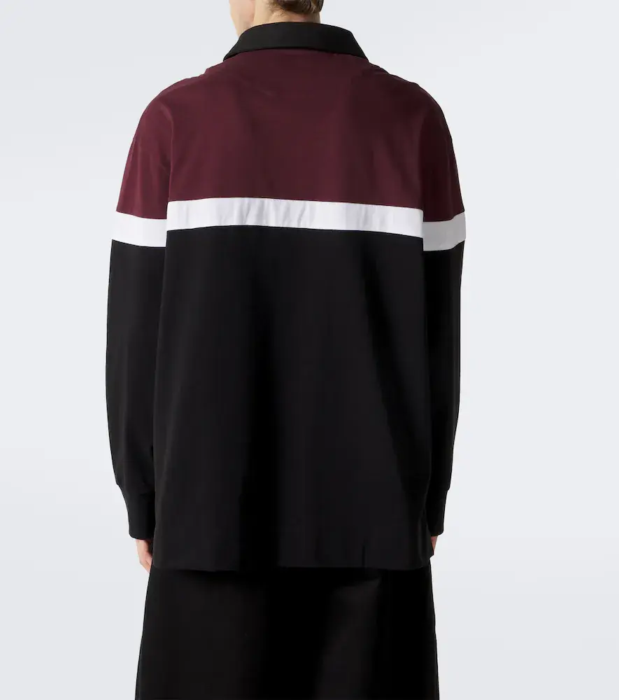 Simone Rocha Bow-detail cotton polo shirt | Thumbnail 4