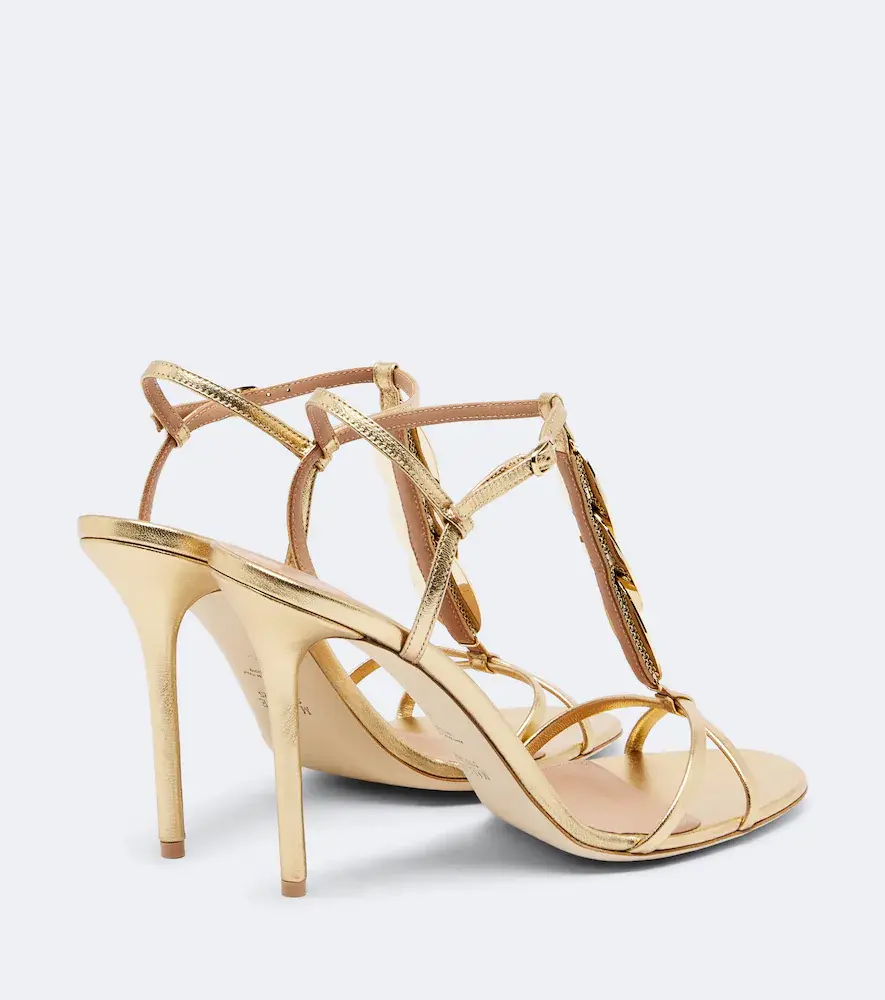 Malone Souliers Kali embellished metallic leather sandals | Thumbnail 3 Malone Souliers Kali embellished metallic leather sandals | Thumbnail 3