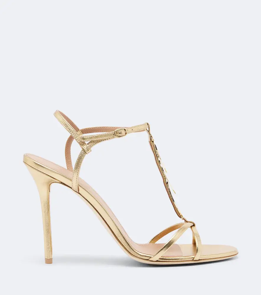 Malone Souliers Kali embellished metallic leather sandals | Thumbnail 4 Malone Souliers Kali embellished metallic leather sandals | Thumbnail 4