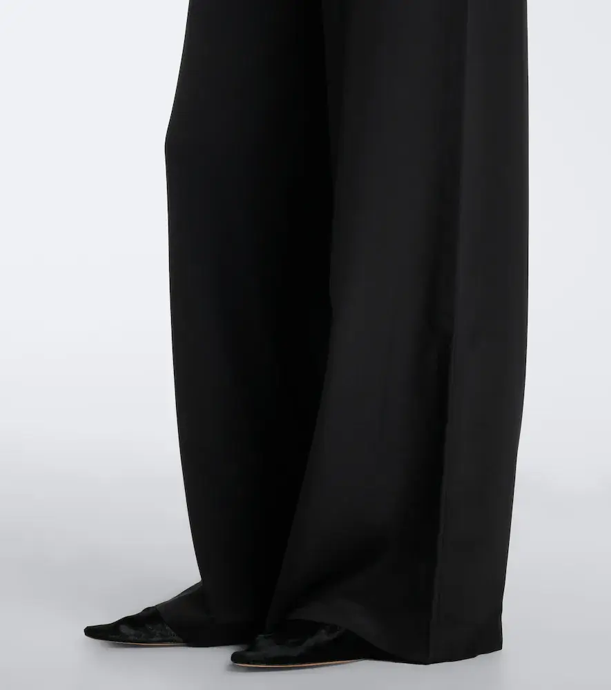 Joseph Rihani silk crêpe wide-leg pants | Thumbnail 4 Joseph Rihani silk crêpe wide-leg pants | Thumbnail 4