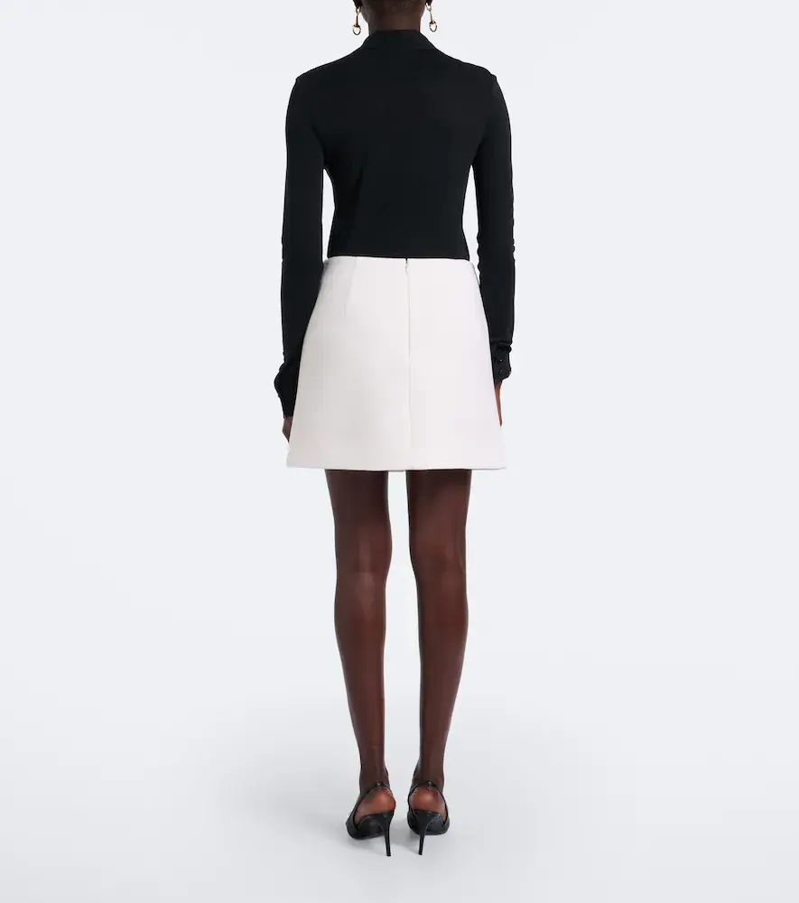 Gucci Double G wool crêpe miniskirt | Thumbnail 2 Gucci Double G wool crêpe miniskirt | Thumbnail 2