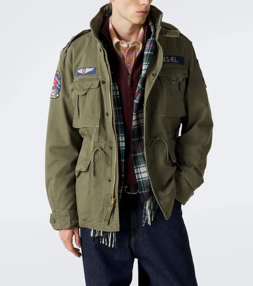 Polo Ralph Lauren Iconic patch-appliqué cotton field jacket | Thumbnail 6 Polo Ralph Lauren Iconic patch-appliqué cotton field jacket | Thumbnail 6
