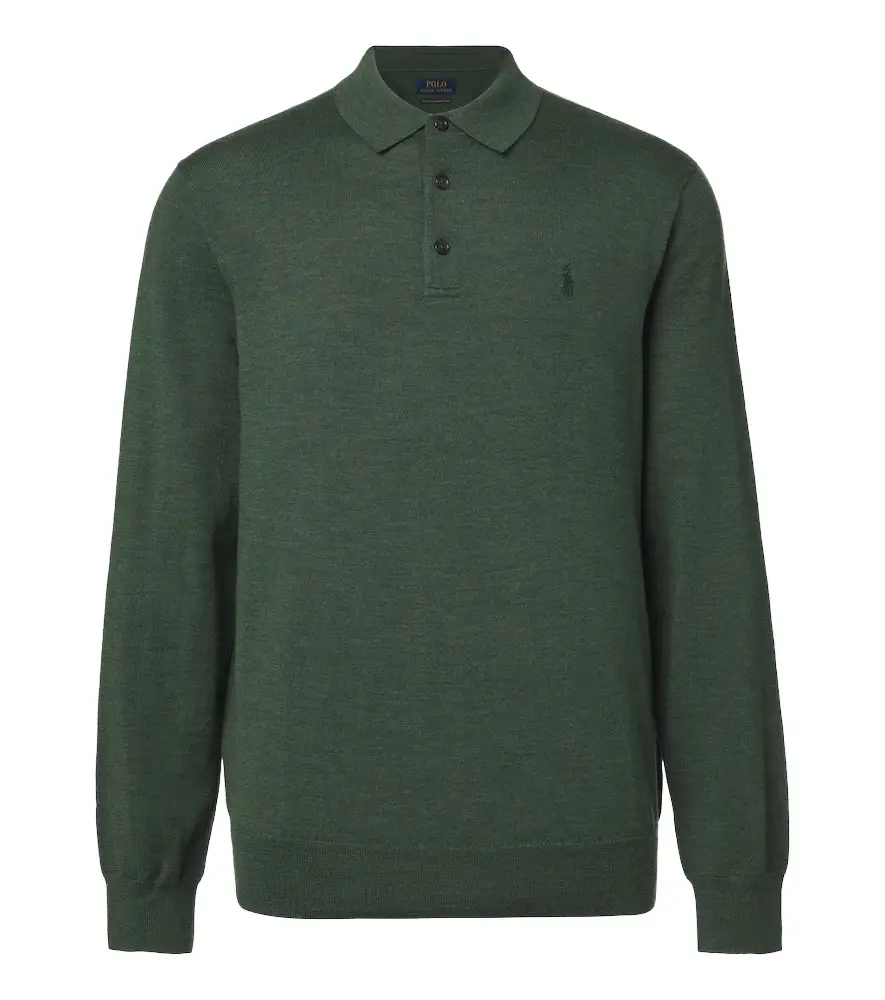 Polo Ralph Lauren Wool polo sweater | Image 1 Polo Ralph Lauren Wool polo sweater | Image 1