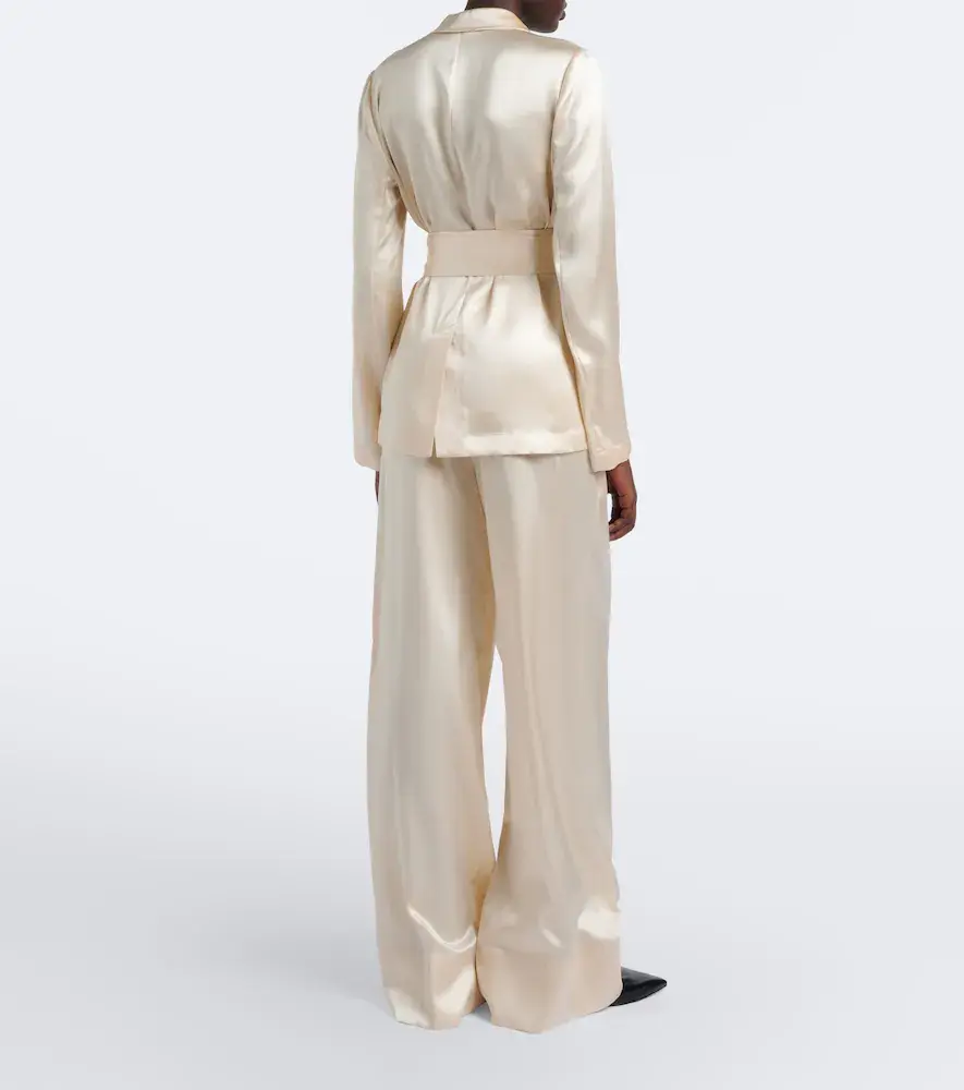 Joseph Dijon silk satin wide-leg pants | Thumbnail 5 Joseph Dijon silk satin wide-leg pants | Thumbnail 5