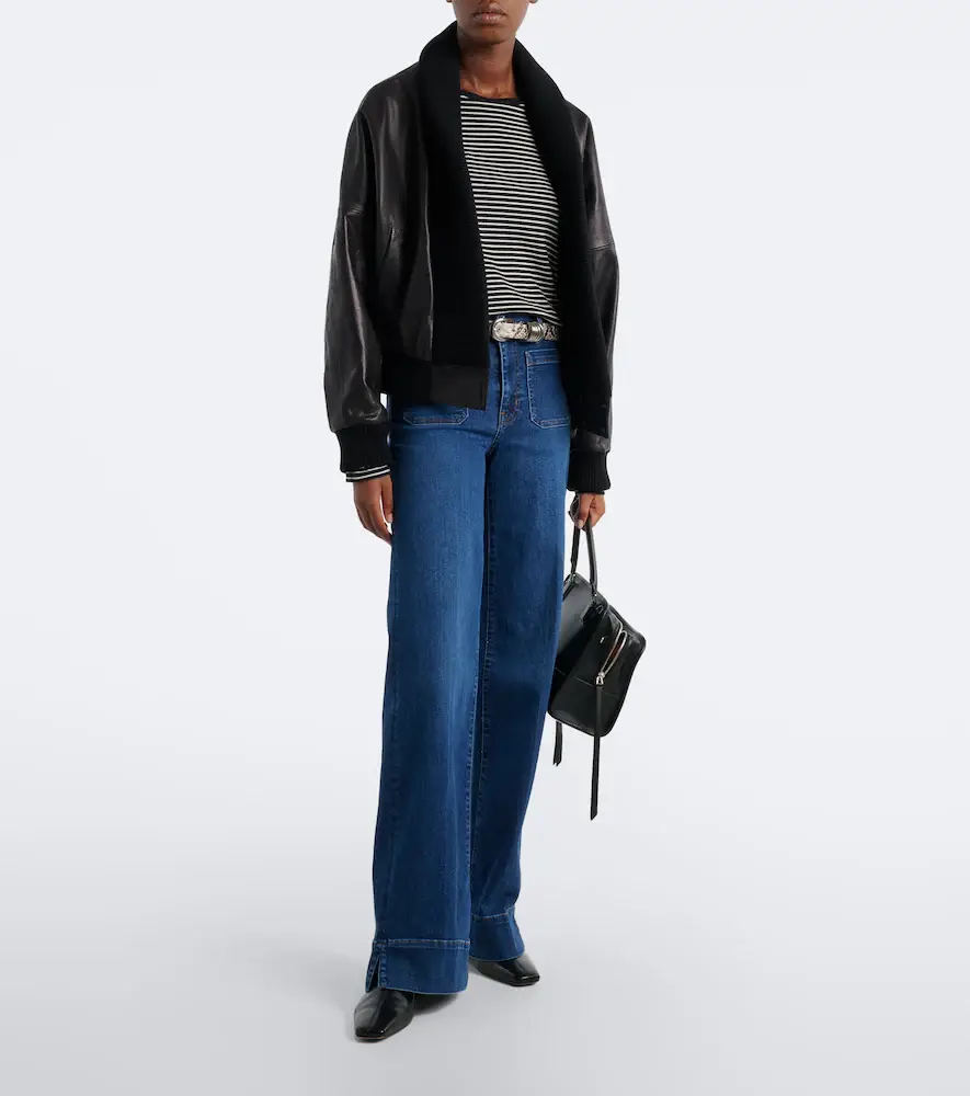 Frame Slice wide-leg jeans | Thumbnail 5 Frame Slice wide-leg jeans | Thumbnail 5