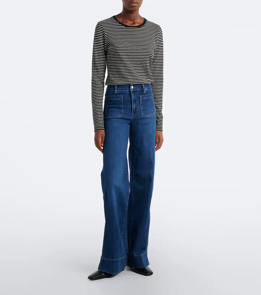 Frame Slice wide-leg jeans | Thumbnail 6 Frame Slice wide-leg jeans | Thumbnail 6