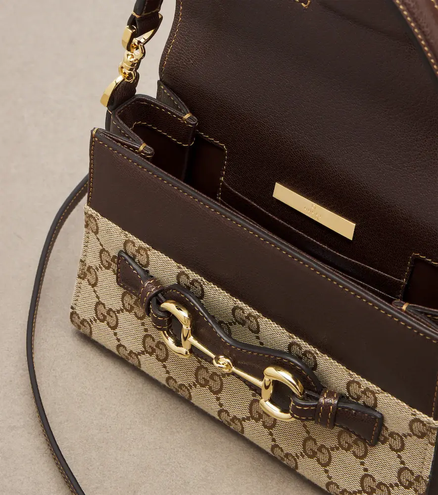 Gucci Horsebit Duomo Small GG canvas top-handle bag | Thumbnail 3 Gucci Horsebit Duomo Small GG canvas top-handle bag | Thumbnail 3