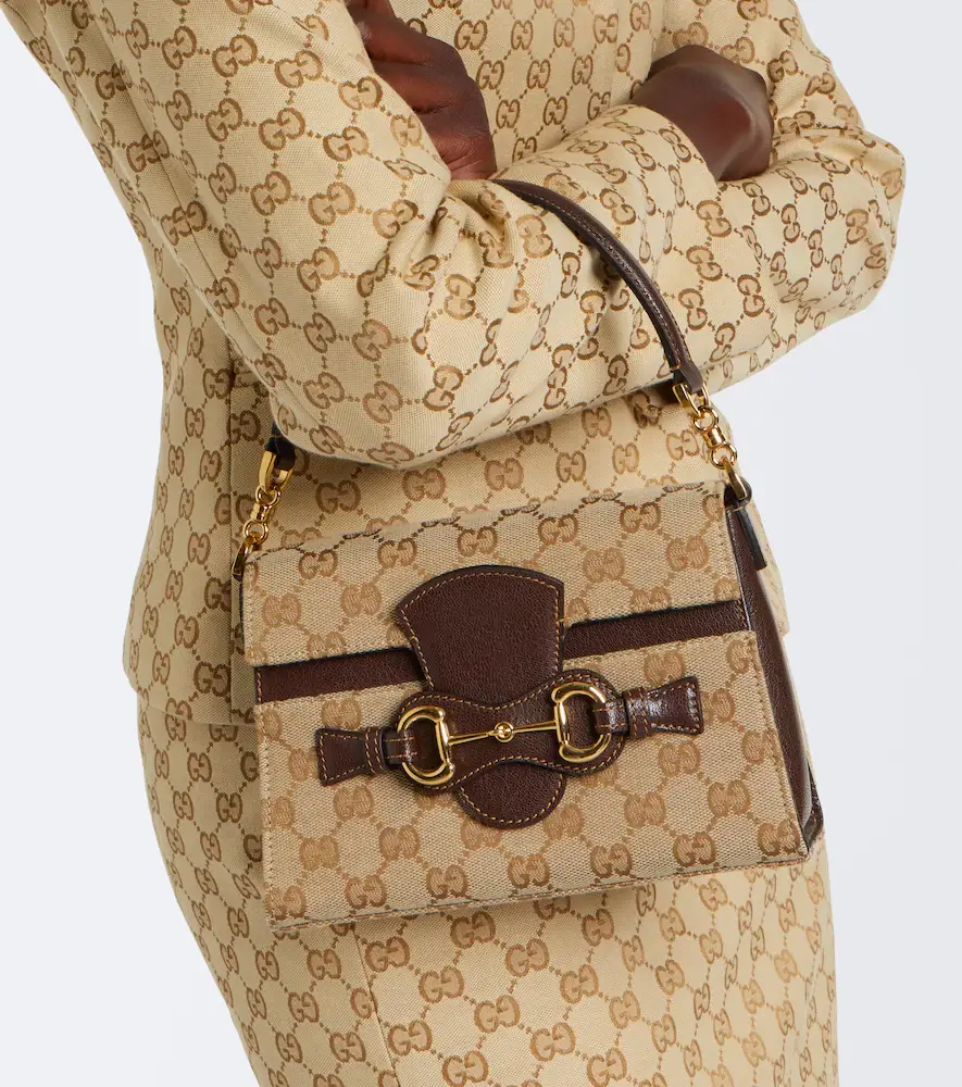 Gucci Horsebit Duomo Small GG canvas top-handle bag | Thumbnail 5 Gucci Horsebit Duomo Small GG canvas top-handle bag | Thumbnail 5