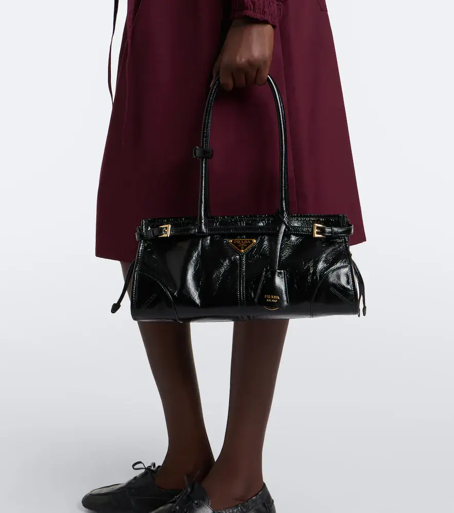 Prada Bonnie Medium leather shoulder bag | Thumbnail 5