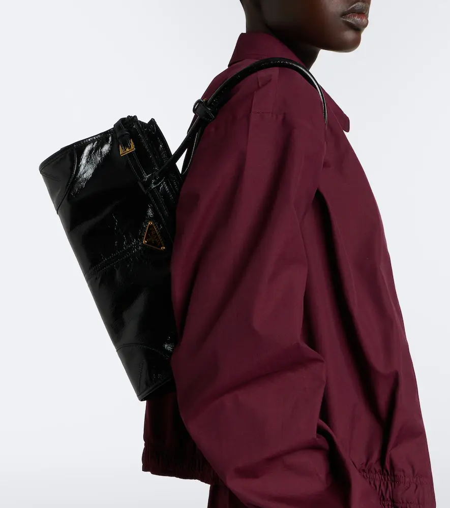 Prada Bonnie Medium leather shoulder bag | Thumbnail 6