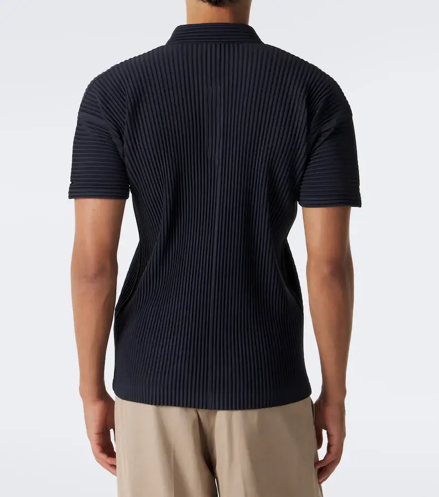 Homme Plissé Issey Miyake Homme Plissé Issey Miyake Basics pleated polo shirt | Thumbnail 5 Homme Plissé Issey Miyake Homme Plissé Issey Miyake Basics pleated polo shirt | Thumbnail 5