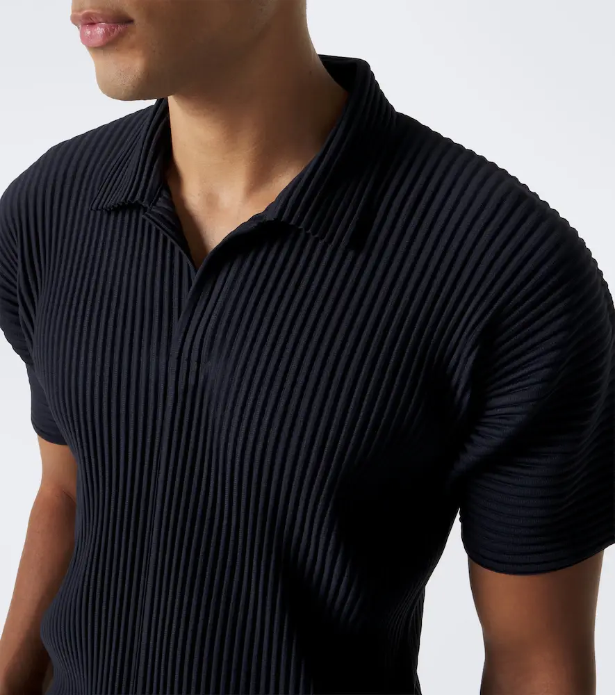 Homme Plissé Issey Miyake Homme Plissé Issey Miyake Basics pleated polo shirt | Thumbnail 6 Homme Plissé Issey Miyake Homme Plissé Issey Miyake Basics pleated polo shirt | Thumbnail 6
