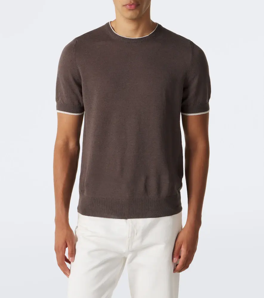 FEDELI Knitted linen and cotton sweater | Thumbnail 6 FEDELI Knitted linen and cotton sweater | Thumbnail 6