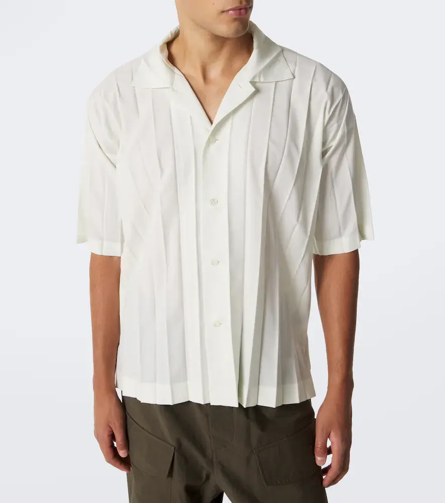 Homme Plissé Issey Miyake Homme Plissé Issey Miyake Edge pleated shirt | Thumbnail 2 Homme Plissé Issey Miyake Homme Plissé Issey Miyake Edge pleated shirt | Thumbnail 2