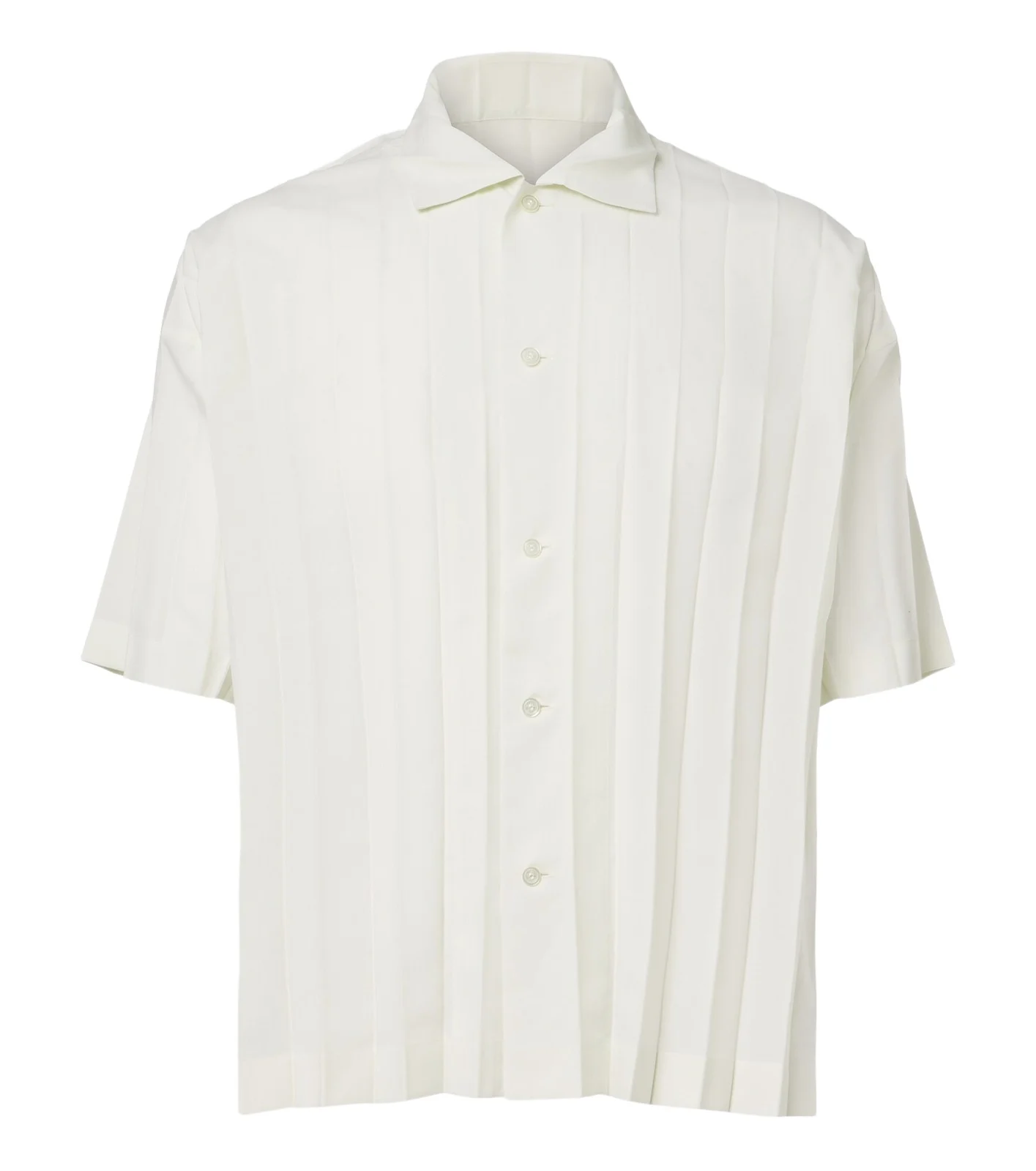 Homme Plissé Issey Miyake Homme Plissé Issey Miyake Edge pleated shirt