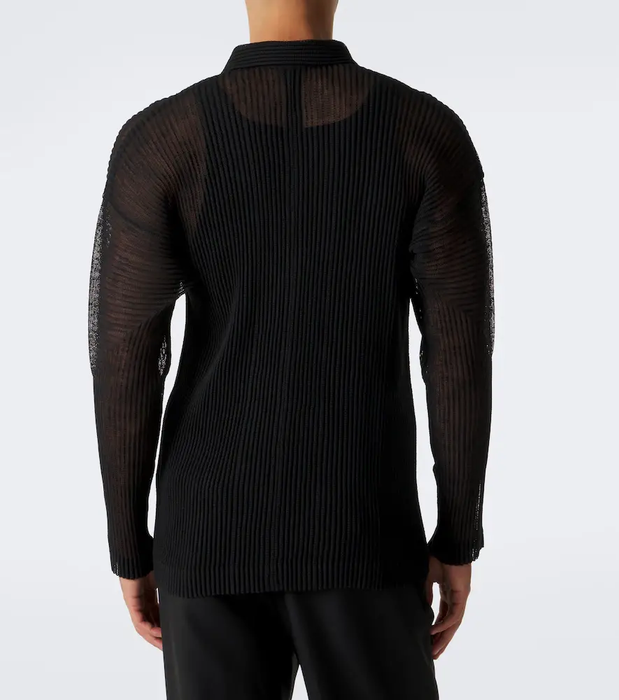 Homme Plissé Issey Miyake Homme Plissé Issey Miyake Rustic Mesh pleated shirt | Thumbnail 6 Homme Plissé Issey Miyake Homme Plissé Issey Miyake Rustic Mesh pleated shirt | Thumbnail 6