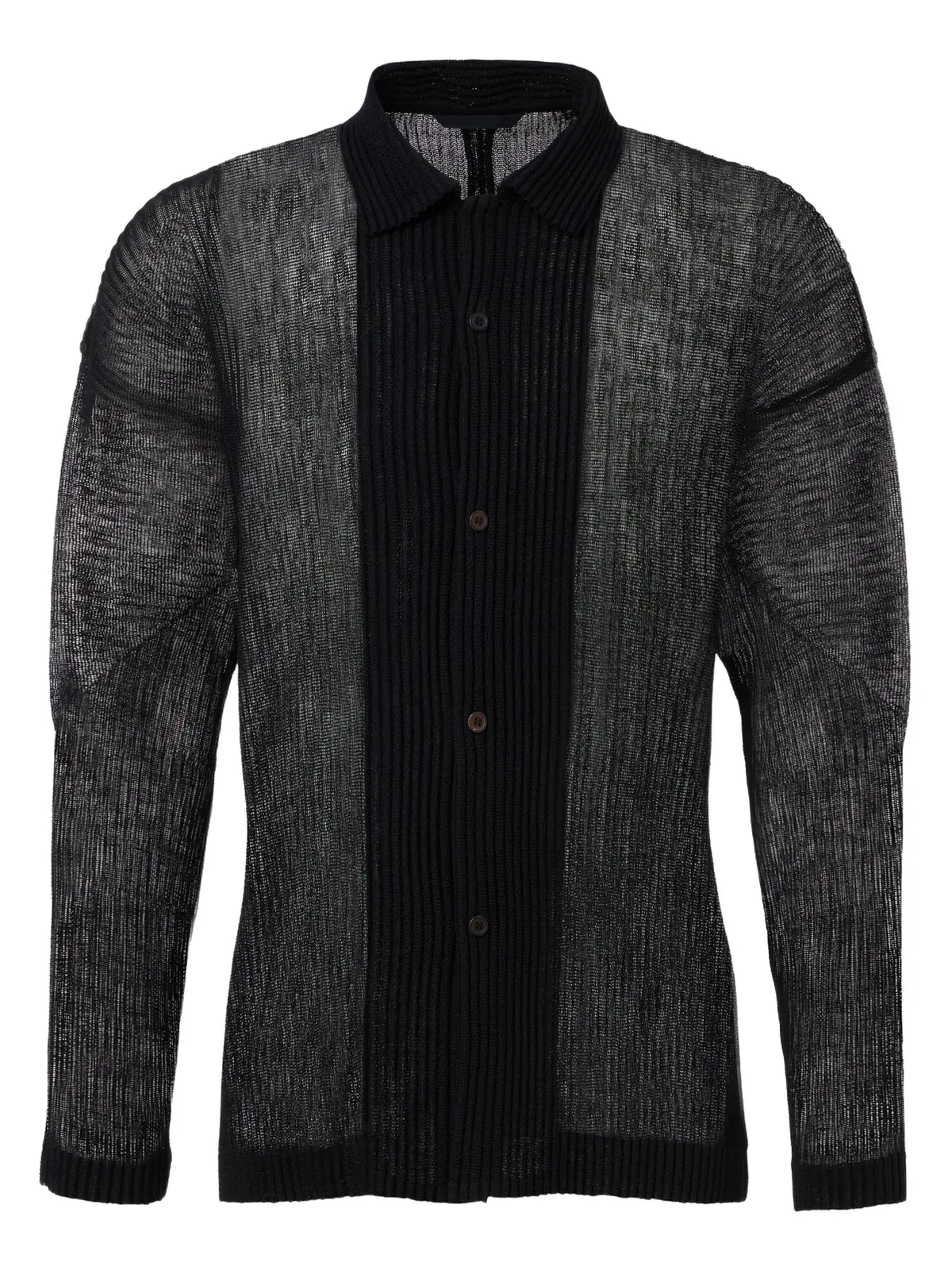 Homme Plissé Issey Miyake Homme Plissé Issey Miyake Rustic Mesh pleated shirt