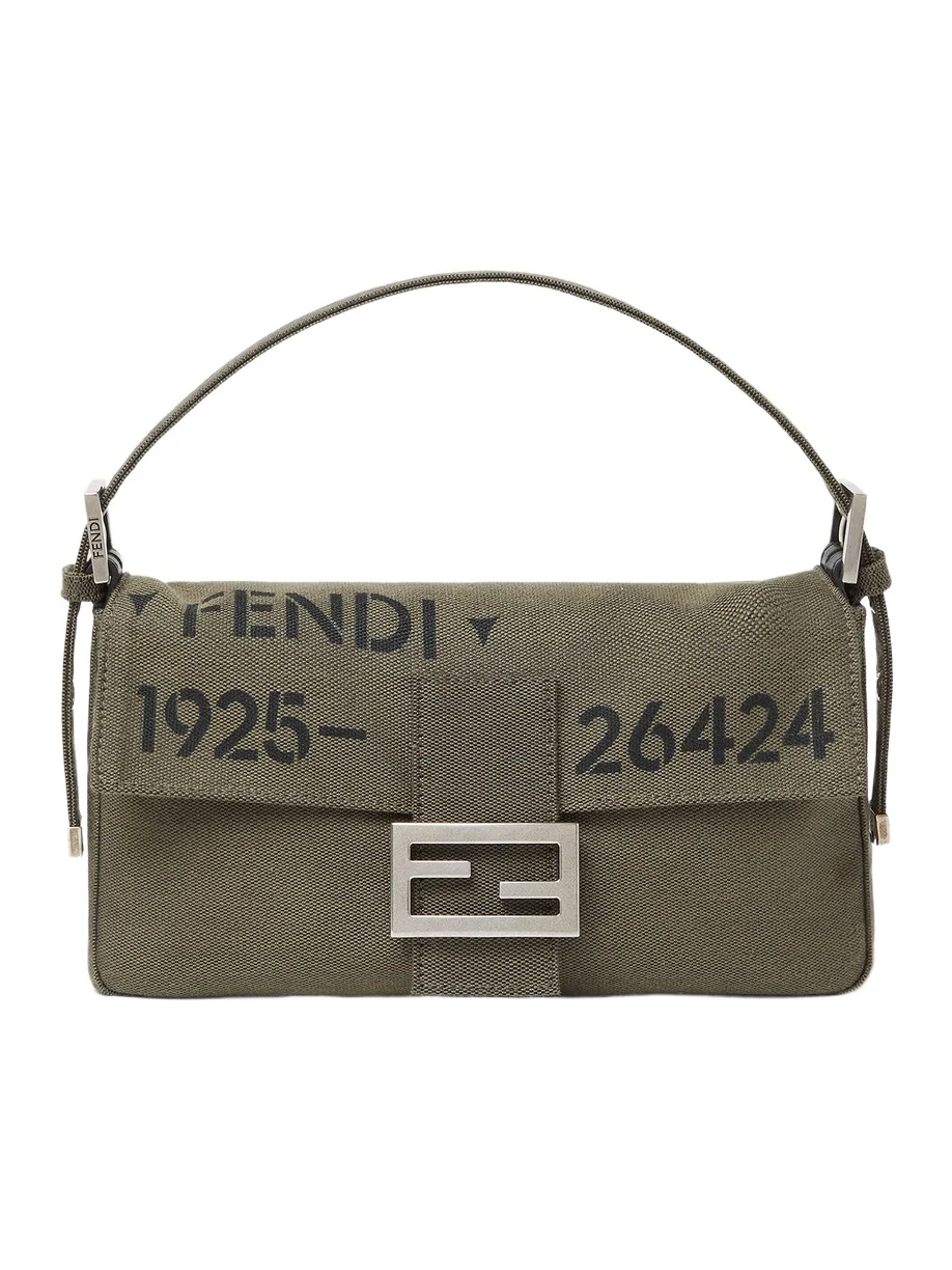 Baguette 26424 Canvas Bag with Stencil Print. Baguette 26424 Canvas Bag with Stencil Print.