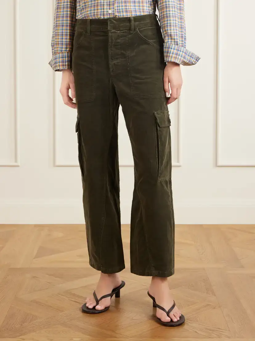 Citizens of Humanity Thassos Twsited Seam Utility Corduroy Cotton-blend Mid-rise Wide-leg Cargo Pants | Thumbnail 3 Citizens of Humanity Thassos Twsited Seam Utility Corduroy Cotton-blend Mid-rise Wide-leg Cargo Pants | Thumbnail 3