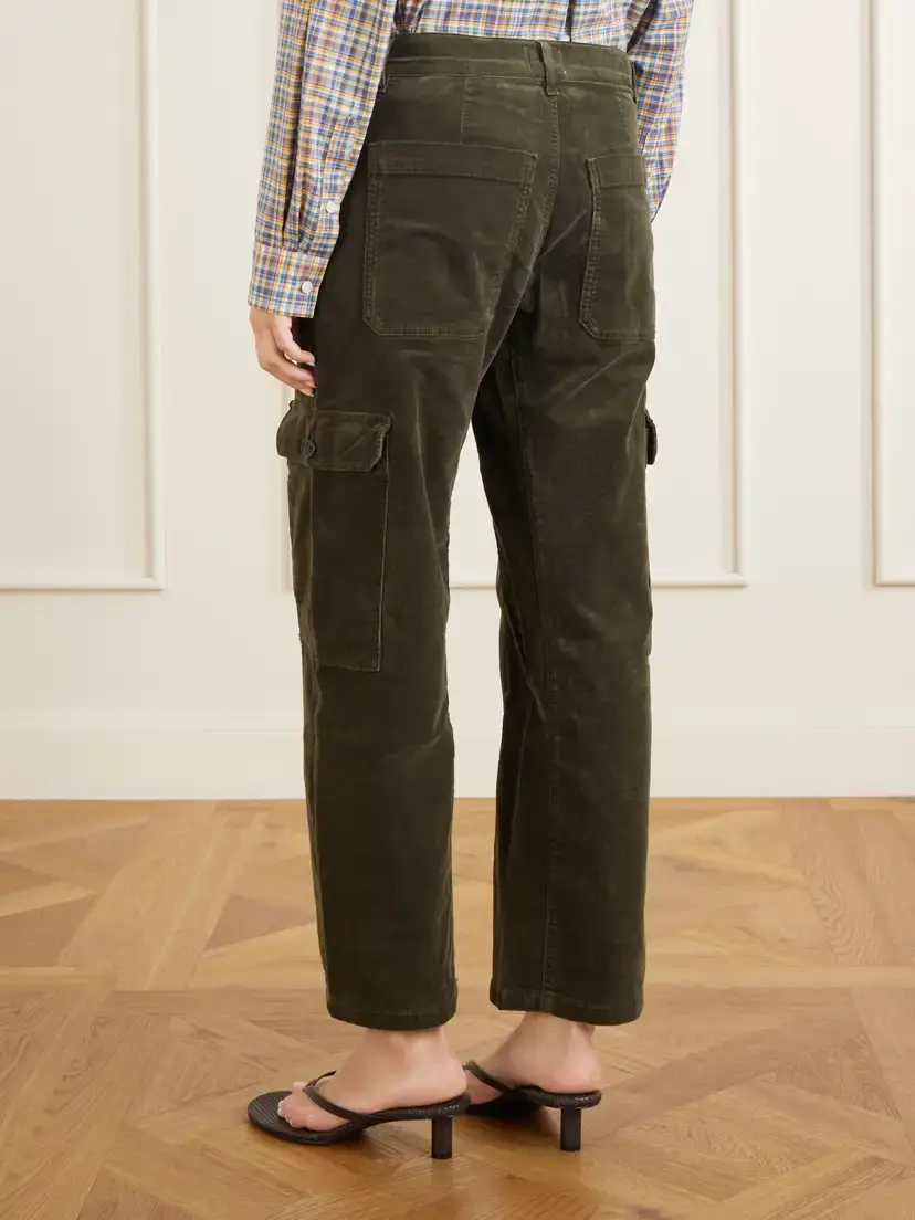 Citizens of Humanity Thassos Twsited Seam Utility Corduroy Cotton-blend Mid-rise Wide-leg Cargo Pants | Thumbnail 4 Citizens of Humanity Thassos Twsited Seam Utility Corduroy Cotton-blend Mid-rise Wide-leg Cargo Pants | Thumbnail 4