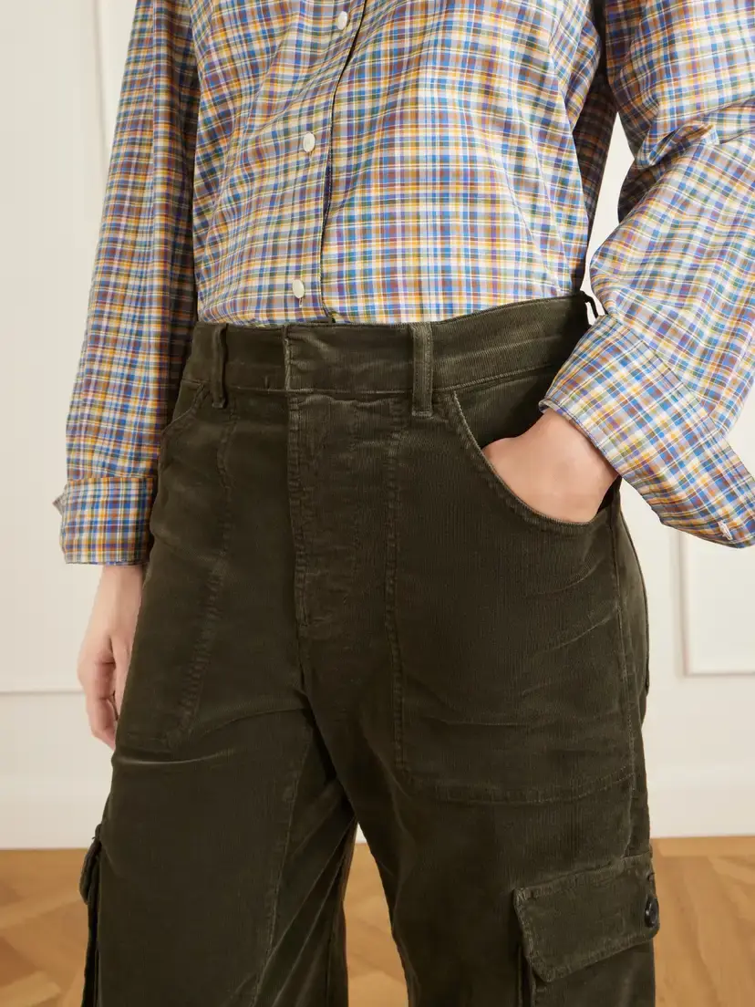 Citizens of Humanity Thassos Twsited Seam Utility Corduroy Cotton-blend Mid-rise Wide-leg Cargo Pants | Thumbnail 5 Citizens of Humanity Thassos Twsited Seam Utility Corduroy Cotton-blend Mid-rise Wide-leg Cargo Pants | Thumbnail 5