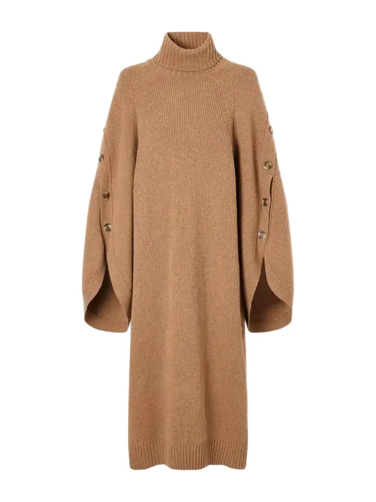 Zimmermann Valiant Buttoned Merino Wool Midi Dress | Image 1 Zimmermann Valiant Buttoned Merino Wool Midi Dress | Image 1