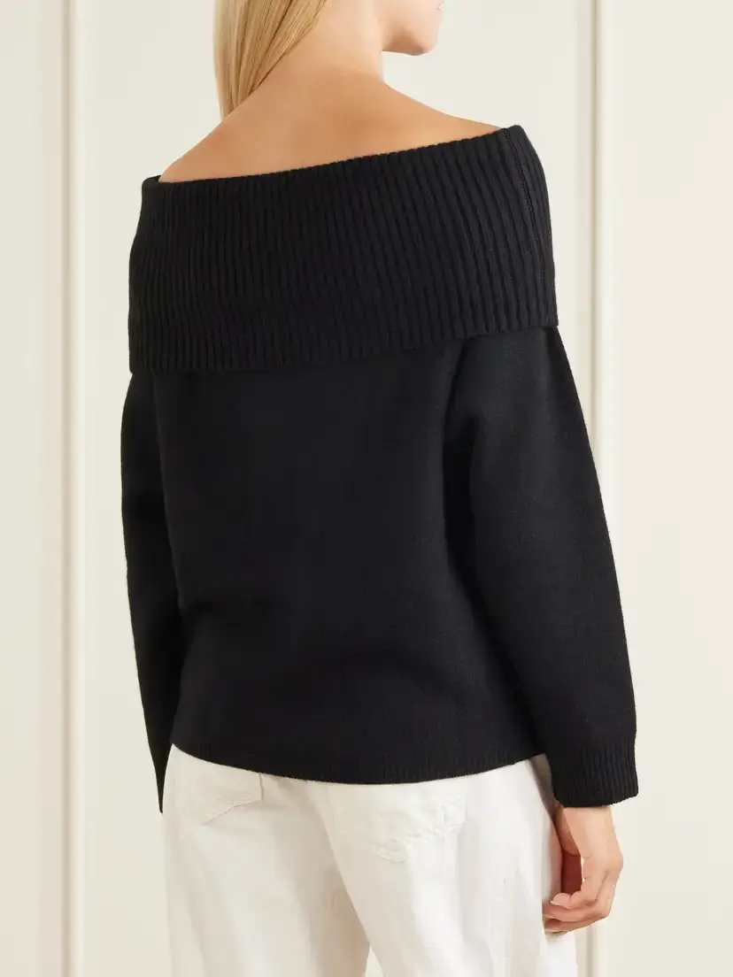 Loulou de Saison Sibyl Turtleneck Cashmere-blend Sweater | Thumbnail 4 Loulou de Saison Sibyl Turtleneck Cashmere-blend Sweater | Thumbnail 4