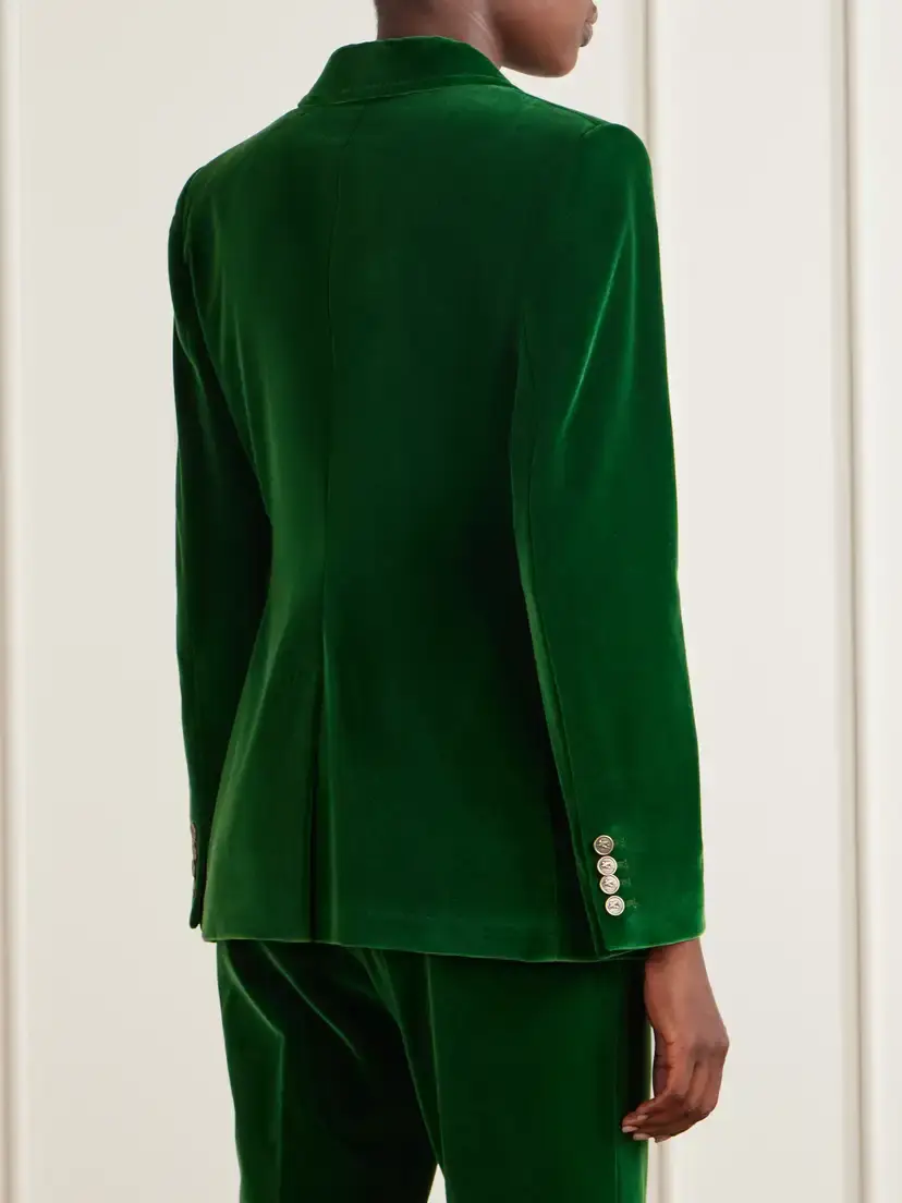 Etro Stretch-cotton Velvet Blazer | Thumbnail 3 Etro Stretch-cotton Velvet Blazer | Thumbnail 3