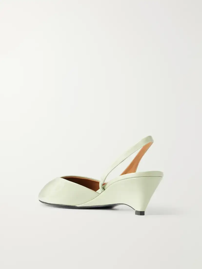 Jil Sander Arc Patent Leather Sandals | Thumbnail 3 Jil Sander Arc Patent Leather Sandals | Thumbnail 3