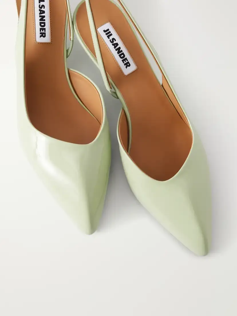 Jil Sander Arc Patent Leather Sandals | Thumbnail 5 Jil Sander Arc Patent Leather Sandals | Thumbnail 5