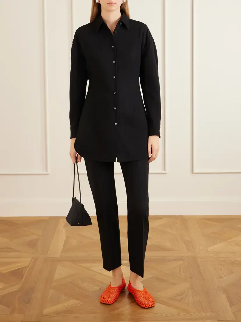 Max Mara Acino Wool-blend Mid-rise Slim-leg Pants | Thumbnail 2 Max Mara Acino Wool-blend Mid-rise Slim-leg Pants | Thumbnail 2