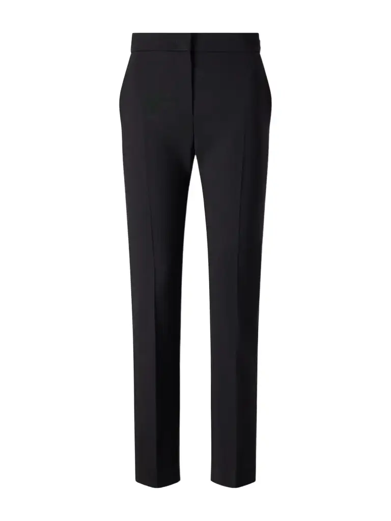 Max Mara Mxmacino Wool-blend Mid-rise Slim-leg Pants | Image 1 Max Mara Mxmacino Wool-blend Mid-rise Slim-leg Pants | Image 1