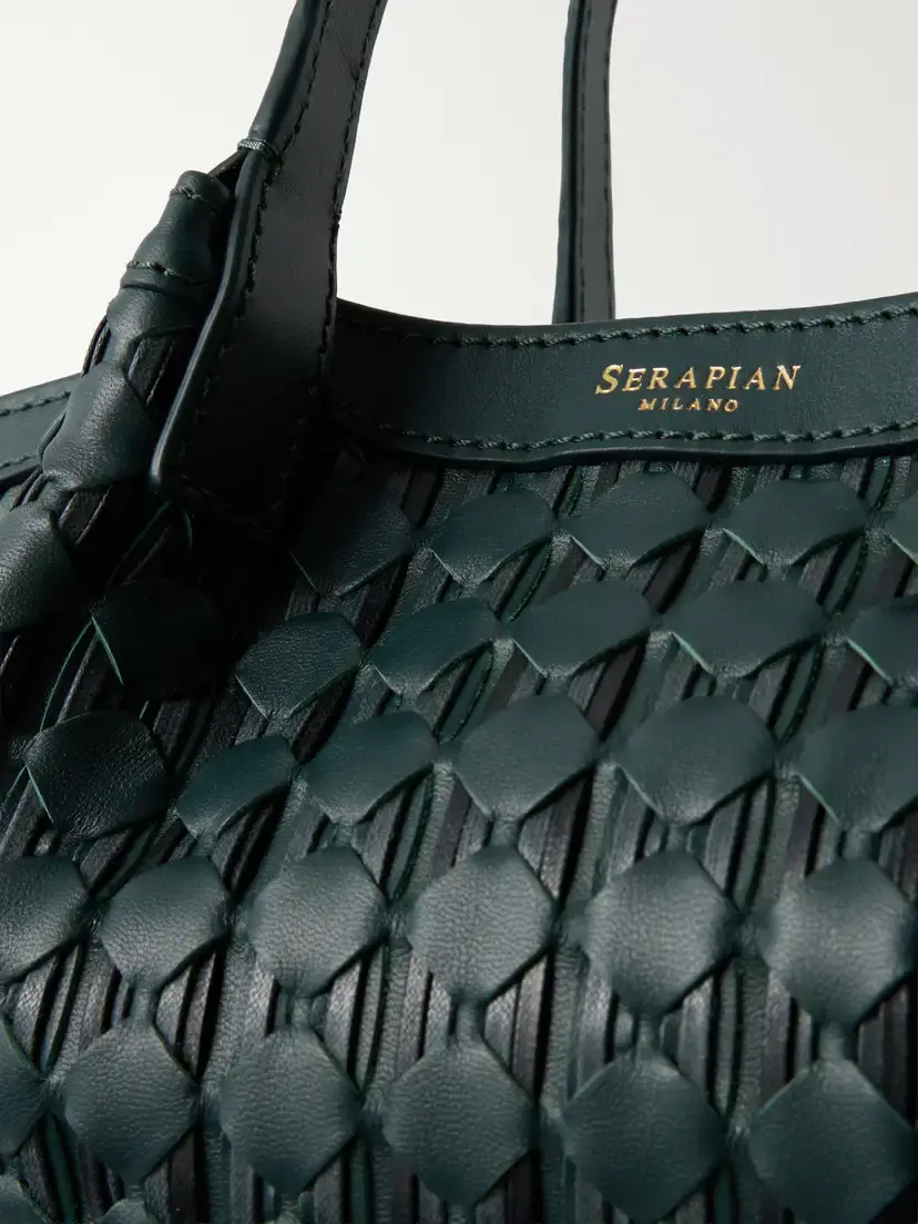 Serapian Secret Mosaico Leather Top-handle Bag | Thumbnail 5 Serapian Secret Mosaico Leather Top-handle Bag | Thumbnail 5