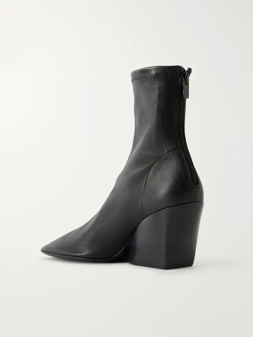 Proenza Schouler Slant 70 Leather Ankle Boots | Thumbnail 3 Proenza Schouler Slant 70 Leather Ankle Boots | Thumbnail 3