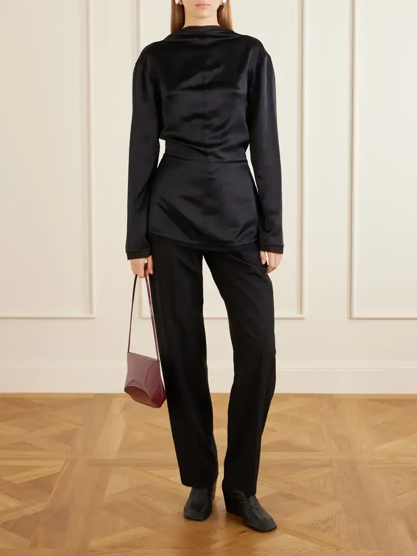 Proenza Schouler Slant 70 Leather Ankle Boots | Thumbnail 4 Proenza Schouler Slant 70 Leather Ankle Boots | Thumbnail 4