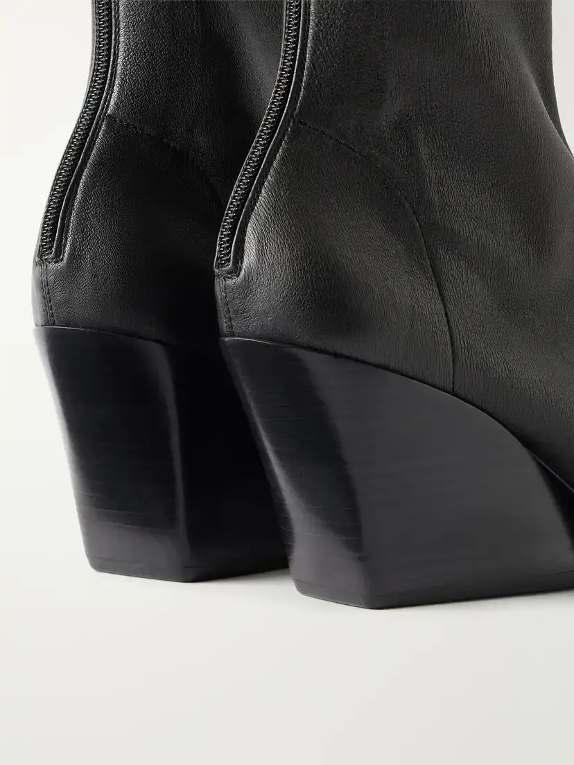 Proenza Schouler Slant 70 Leather Ankle Boots | Thumbnail 5 Proenza Schouler Slant 70 Leather Ankle Boots | Thumbnail 5