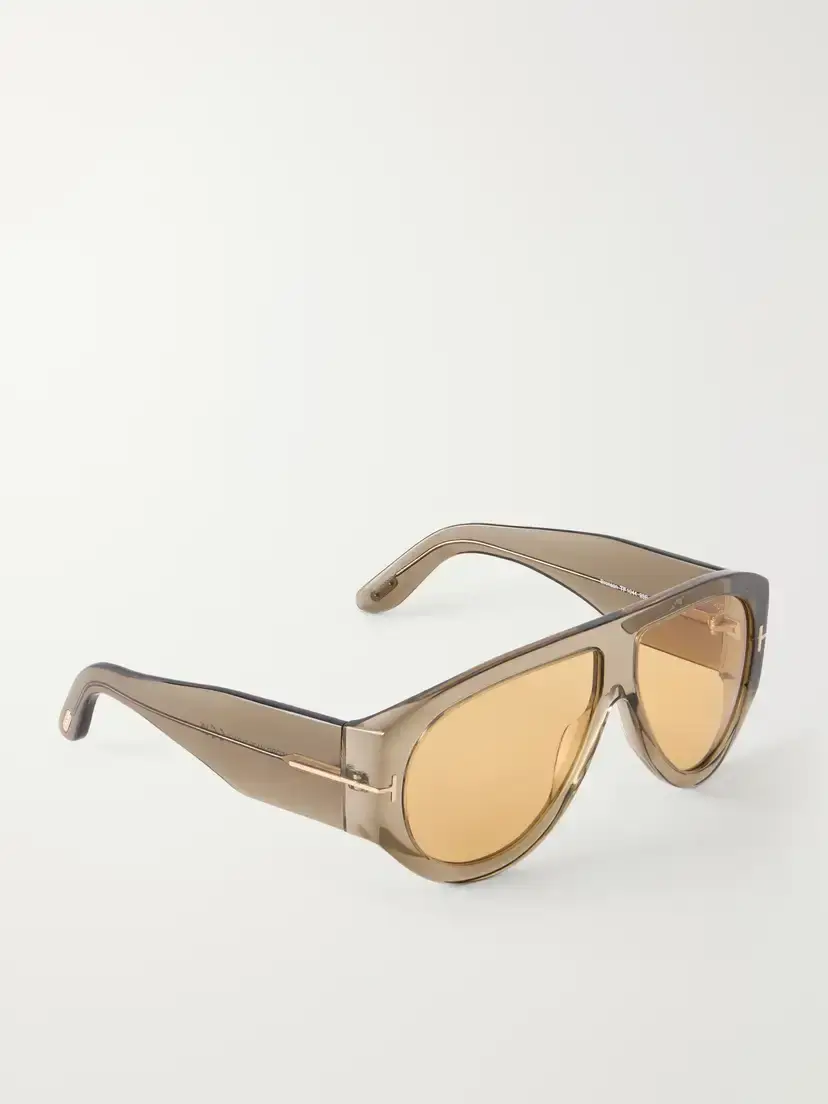 Tom Ford Bronson D-frame Tortoiseshell Acetate Sunglasses | Thumbnail 3
