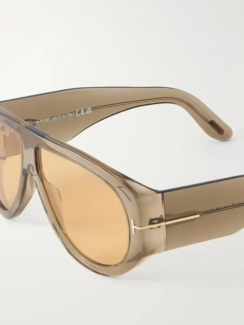 Tom Ford Bronson D-frame Tortoiseshell Acetate Sunglasses | Thumbnail 4