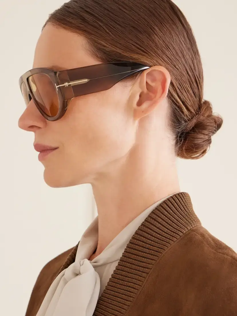 Tom Ford Bronson D-frame Tortoiseshell Acetate Sunglasses | Thumbnail 5
