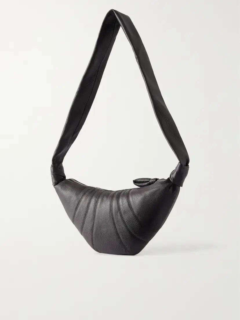 Lemaire Croissant Small Paneled Textured-leather Shoulder Bag | Thumbnail 4 Lemaire Croissant Small Paneled Textured-leather Shoulder Bag | Thumbnail 4