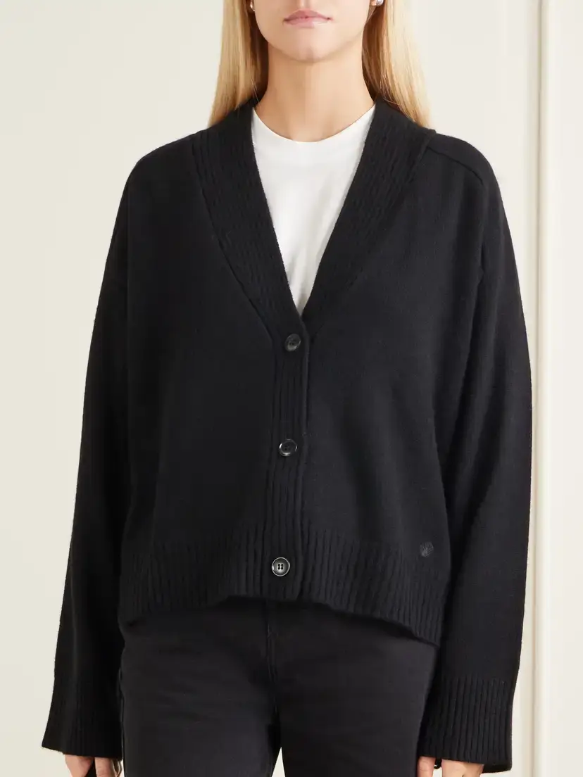 Loulou de Saison Kaia Lds Cashmere Cardigan | Thumbnail 3 Loulou de Saison Kaia Lds Cashmere Cardigan | Thumbnail 3