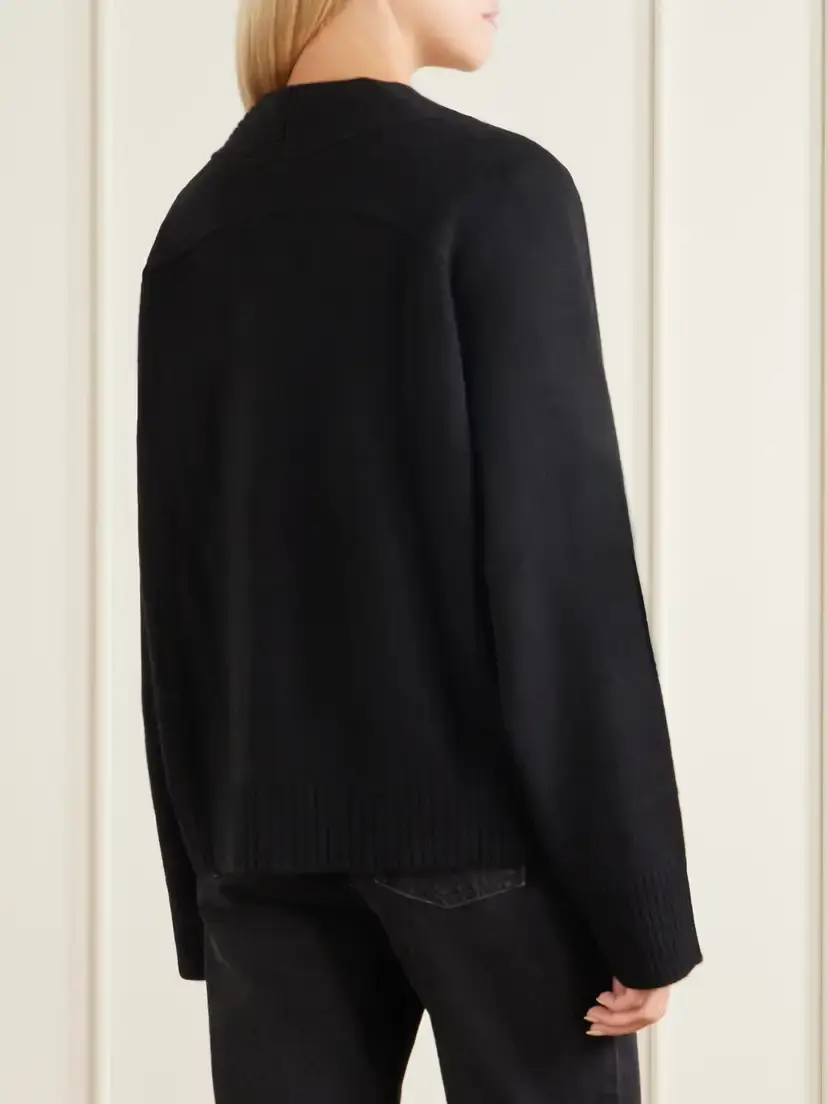 Loulou de Saison Kaia Lds Cashmere Cardigan | Thumbnail 4 Loulou de Saison Kaia Lds Cashmere Cardigan | Thumbnail 4