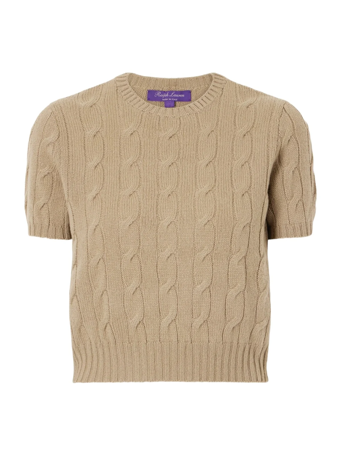 Cable-knit Cashmere Sweater