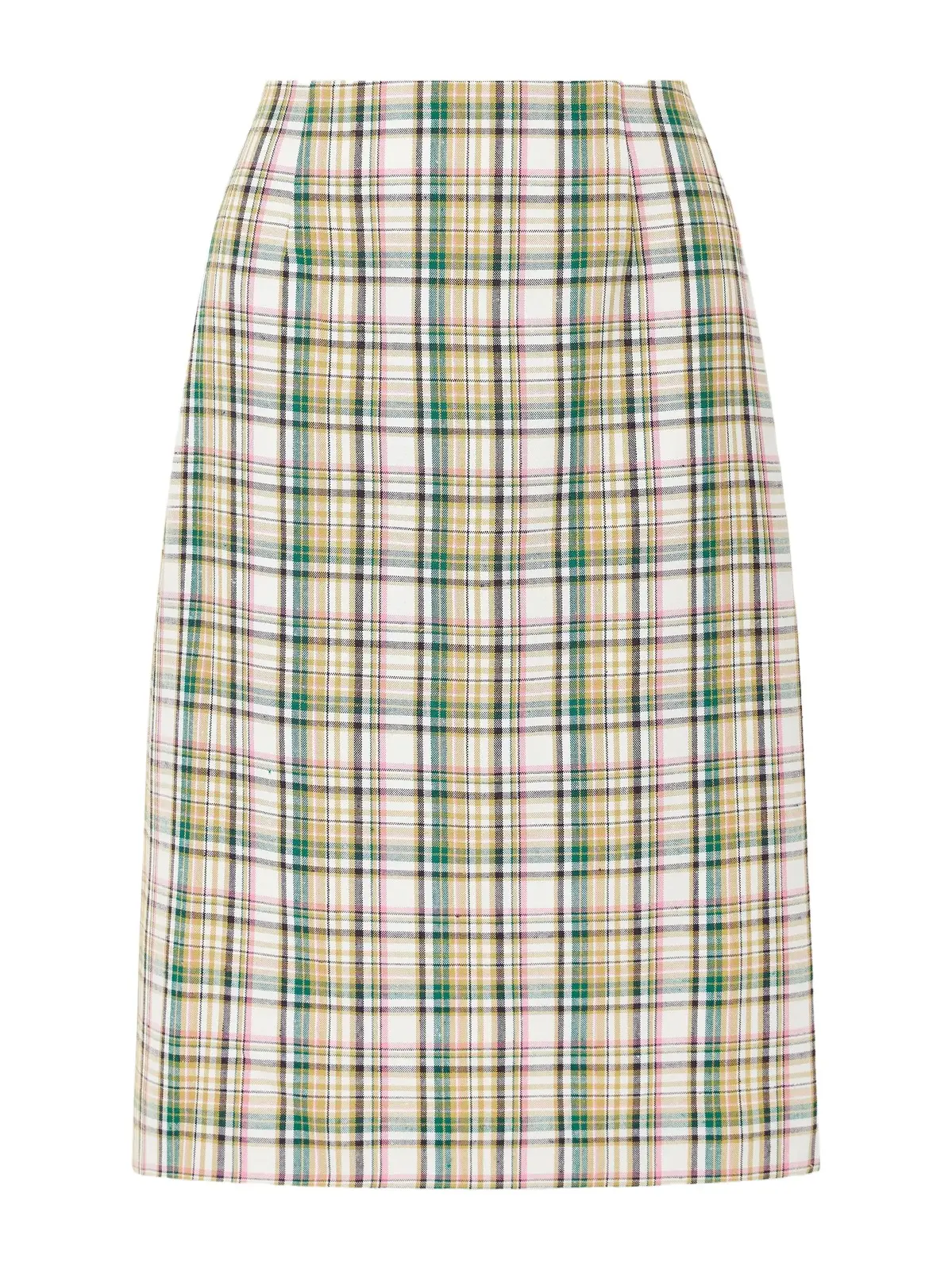 Checked Jacquard Midi Skirt Checked Jacquard Midi Skirt
