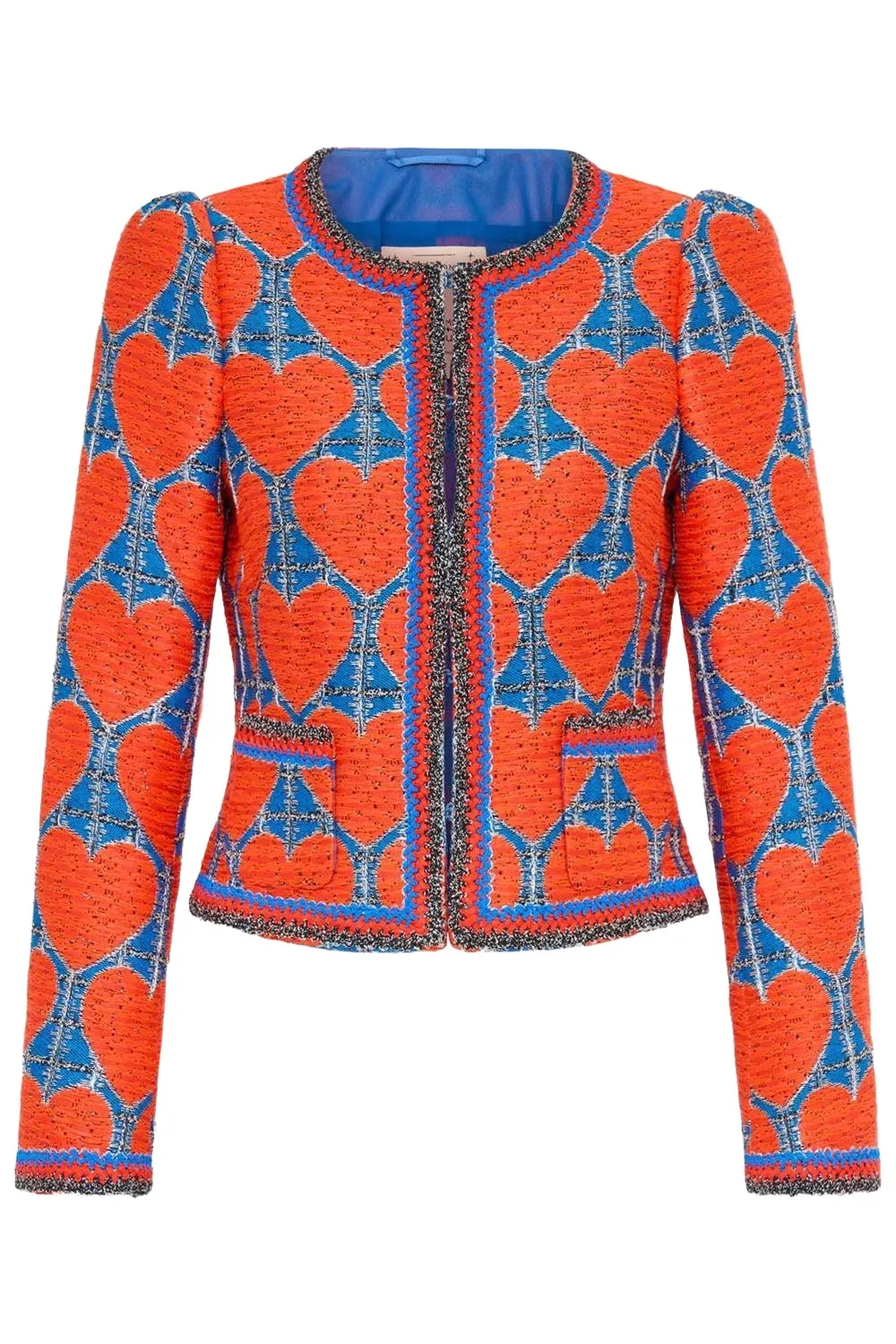 Heart Print Jacket
