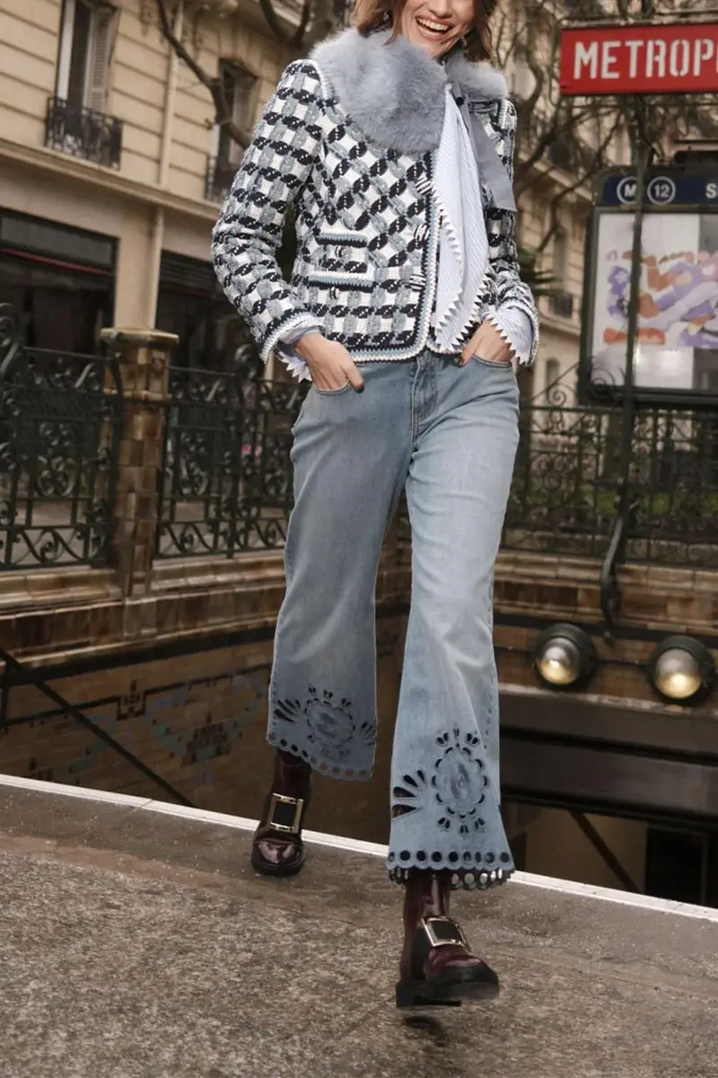 MAISON COMMON Hem Cutout Denim Pant | Thumbnail 2 MAISON COMMON Hem Cutout Denim Pant | Thumbnail 2