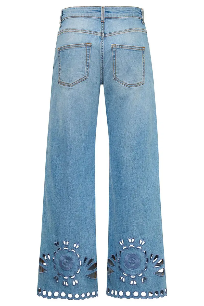 MAISON COMMON Hem Cutout Denim Pant | Thumbnail 3 MAISON COMMON Hem Cutout Denim Pant | Thumbnail 3